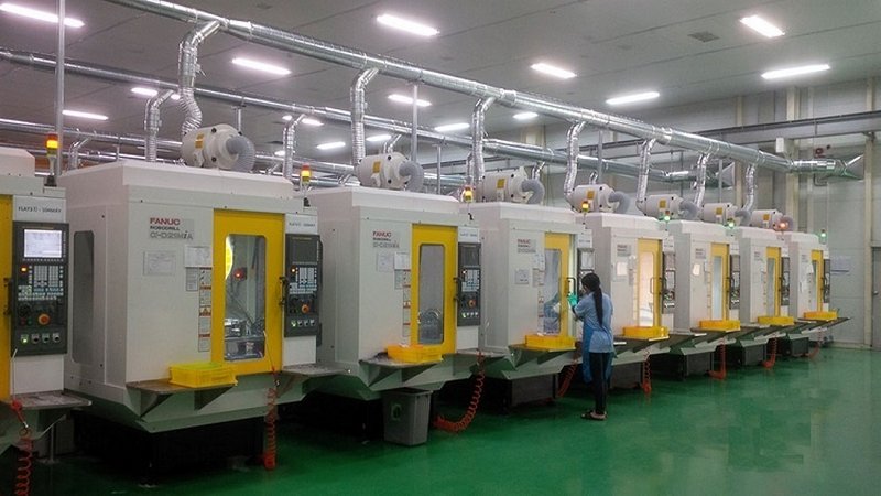 Hệ thống máy móc công nghiệp được LOGONE nhập khẩu